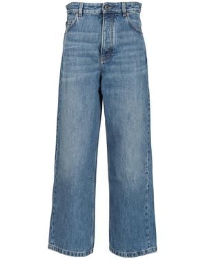 Loewe Cotton Denim Jeans Blu-Uomo