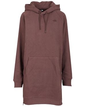 The North Face Relaxed Cotton Hooded Dress - Purple