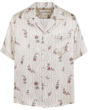 Valentino Shirts Nude & Neutrals - Multicolour