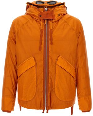 C.P. Company Medium Jacket Puffer Jackets Arancione-Uomo