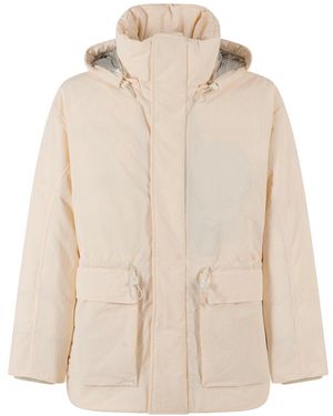 Laminar Down Jacket With Hood - Natural