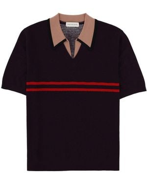Dries Van Noten Polo "molar" - Blue