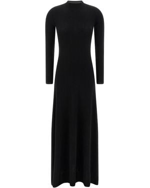 Tom Ford Cashmere And Silk Dress Abiti Nero-Donna