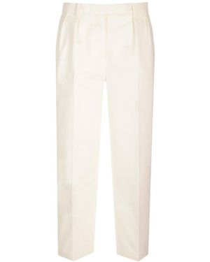 Thom Browne Relaxed Fit Pants - White
