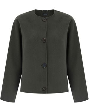 Max Mara Kate Trench E Impermeabili Verde-Donna