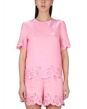 Moschino Top Ajour - Pink