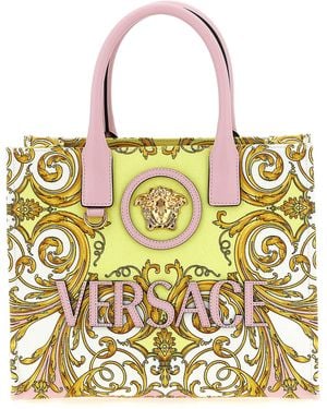 Versace 'La Medusa' Shopping Bag - Metallic