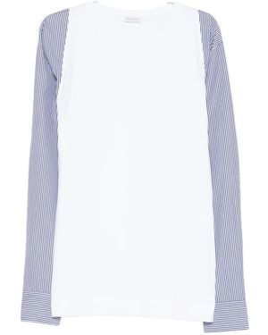 Dries Van Noten Heston 2603 M. K.Ls. T-Shirt - White