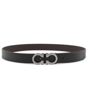 Ferragamo Belts Nero/hickory - Black