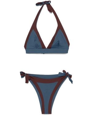 Fisico Reversible Bikini - Blue