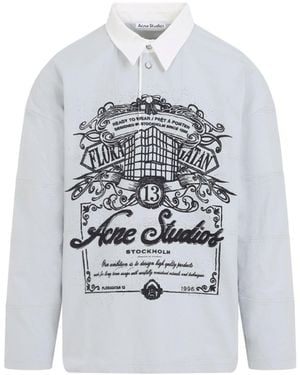 Acne Studios Cold Cotton T-Shirt-Uomo - Grigio