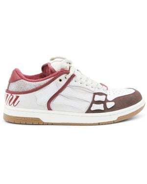 Amiri Trainers Tobacco - White