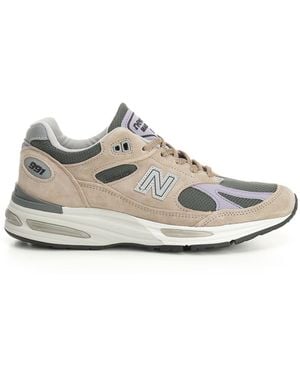 New Balance 991 Trainers - White