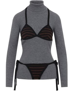 Moschino Turtle Neck - Gray