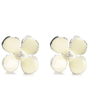 Marni Flower Earrings Jewelry - Natural