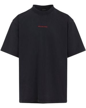 Balenciaga T-shirts Black