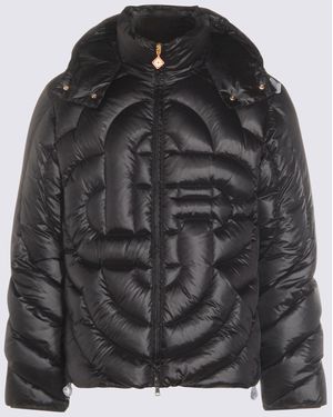 CASABLANCA Coats Blacks And Greys-Uomo - Nero