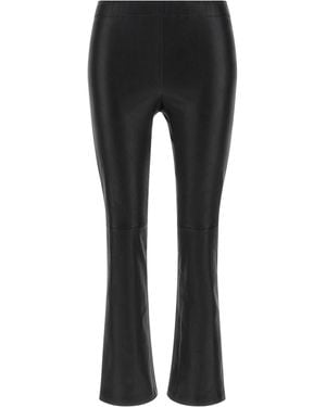 Stouls Leather Pants - Black