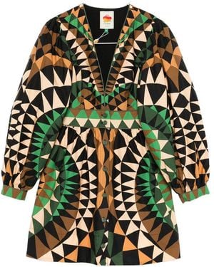 FARM Rio Camicie Nero, Verde-Donna