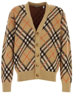 Burberry Sweaters - Brown