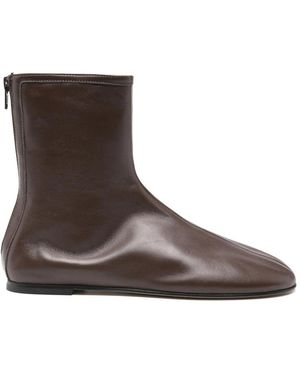 Dear Frances Leather Shoes - Brown