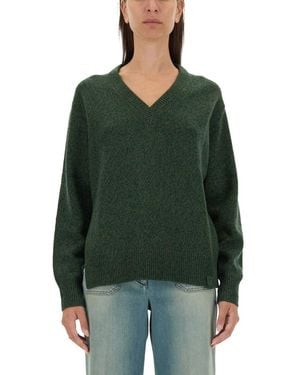 Victoria Beckham Wool Jersey - Green