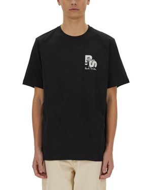 Paul Smith Regular Fit T-shirt - Black