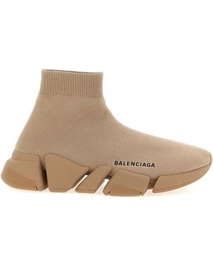 Balenciaga 'Speed 2.0' Sneakers - Natural