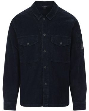 C.P. Company Shirts Blue