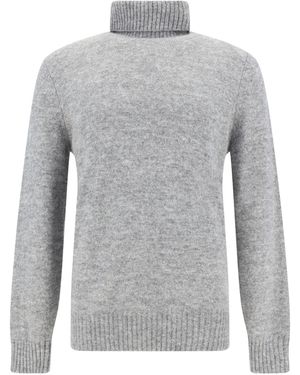 Brunello Cucinelli Maglione Dolcevita - Grigio