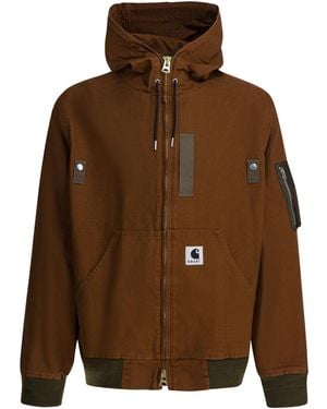 Sacai Jackets & Coats Jackets And Coats - Brown