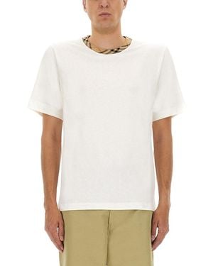 Burberry Cotton T-shirt - White