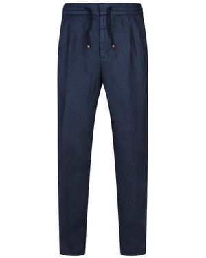 Brunello Cucinelli Pants And - Blue