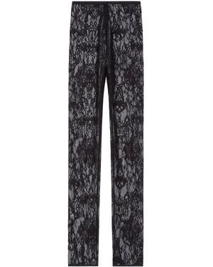 Givenchy Lace Leggings - Gray