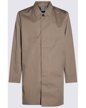 Barbour Coats Washed Stone-Uomo - Marrone