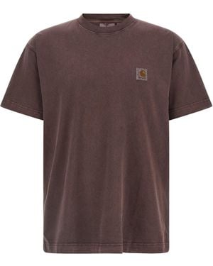 Carhartt Vista T-shirt Bordeaux - Brown