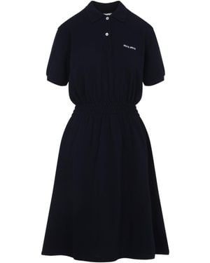 Miu Miu Mini Dresses - Blue