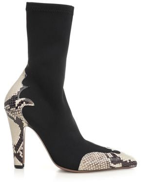 Paris Texas "Belle Western" Ankle Boot - Black