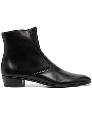 Lidfort Leather Boots - Black