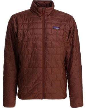 Patagonia Nano Puff Jackets Bordeaux - Brown