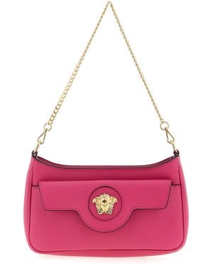 Versace La Medusa Crossbody Bags Fuchsia - Pink
