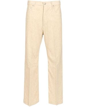 Rick Owens Geth Jeans White - Natural