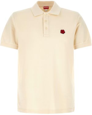 KENZO Boke Flower Polo Beige - Natural