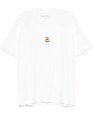 Alberto Bresci X Beefbar Cotton T Shirts - White