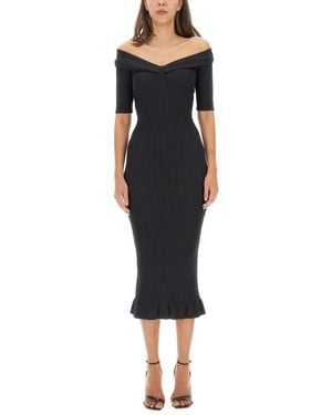 Philosophy Off-the-shoulder Dress - Black