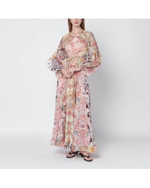 Zimmermann Billow Daylight Floralprint Maxi Dress - Pink