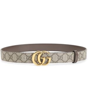 Gucci Belts Nude & Neutrals - Gray