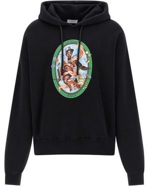Off-White c/o Virgil Abloh 'Fresco Oval' Hoodie - Black