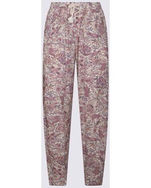 Isabel Marant Trousers Ecru/-Donna - Viola