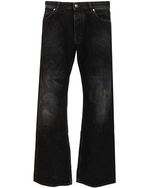 Balenciaga Casual Fit Pants Jeans Black